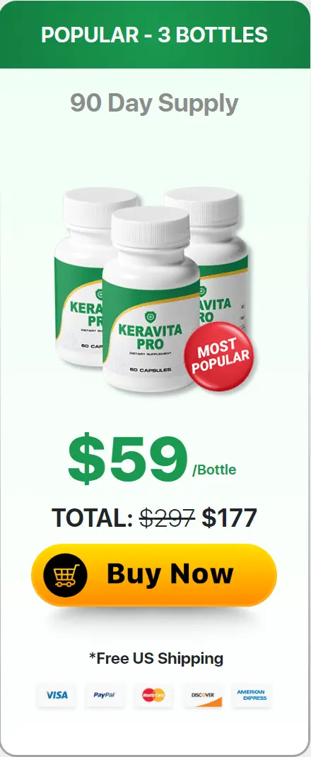 Keravita Pro buy 3 Bottle
